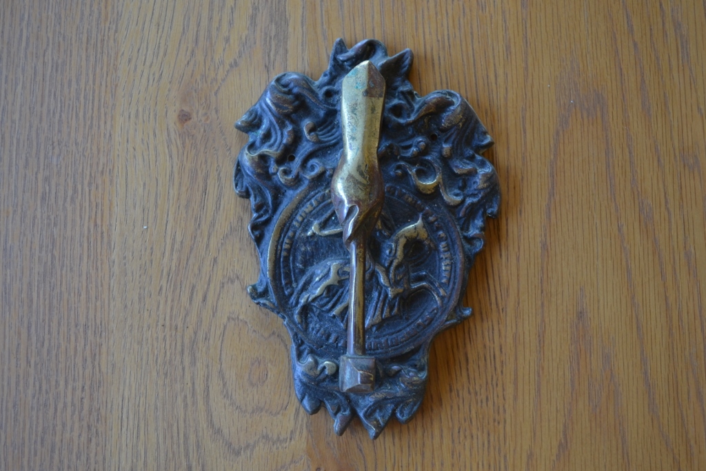 D363LMasonic Door Knocker Antique Door knockers