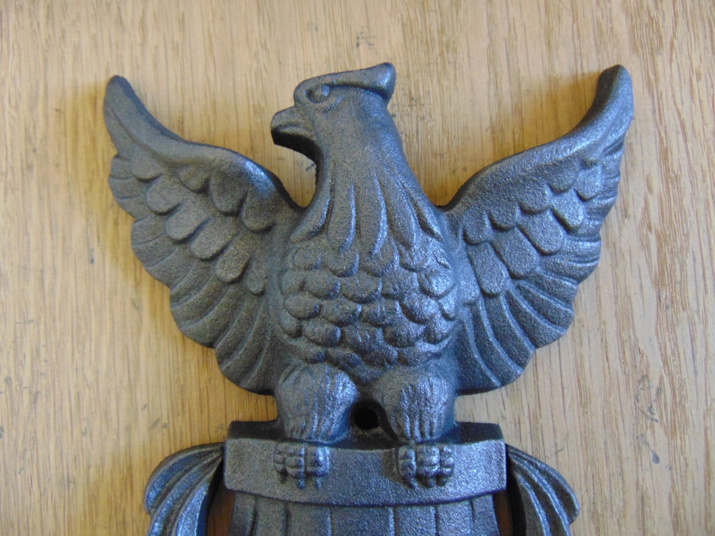 RD037Cast Iron Eagle Door Knocker Antique Door knockers