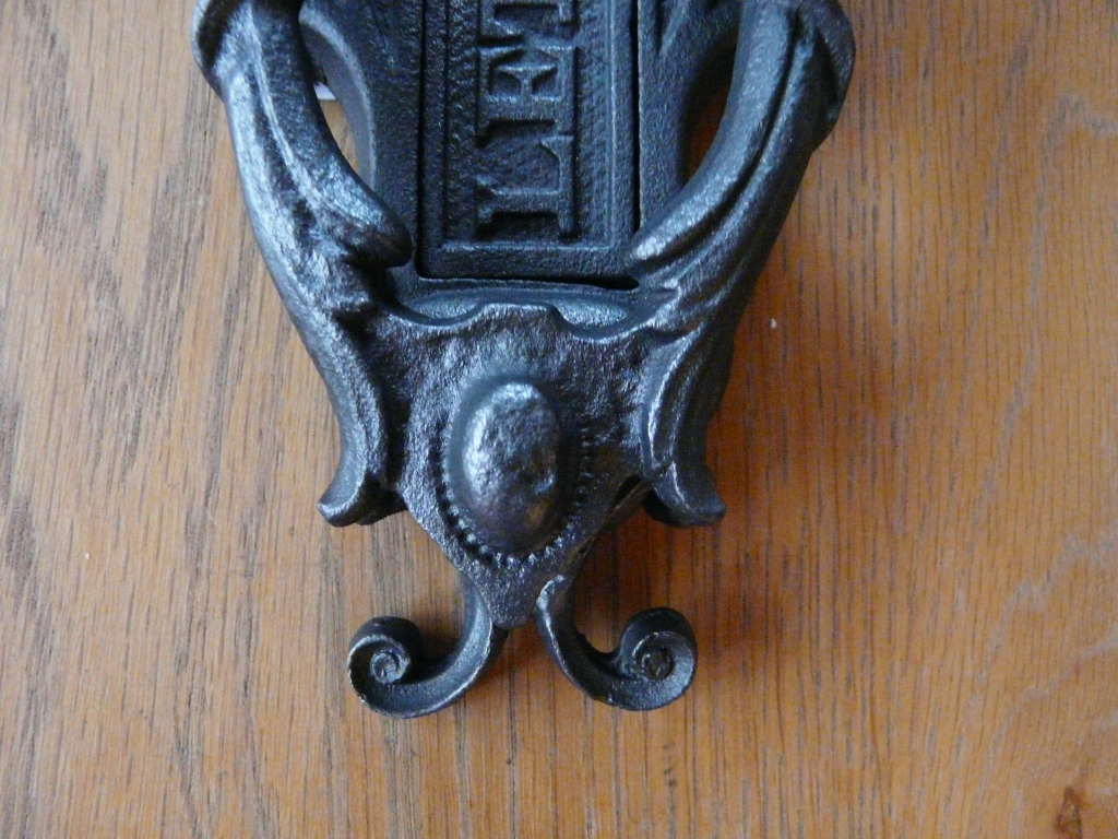 Victorian Letter Box And Door Knocker D2081215 Antique Door knockers
