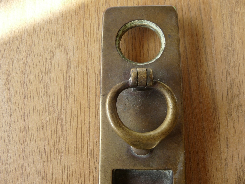 Art Deco Letterbox/Door knocker D321L1016 Antique Door