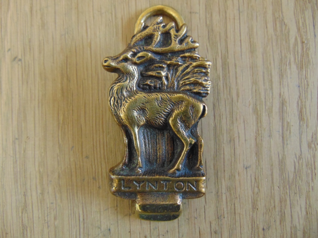 D458-0817-Antique Lynton Stag Door Knocker. Antique Door Knockers Lynton_Stag_Door_Knocker_D458-0817 - D458-0817-Antique Lynton Stag Door Knocker. Antique Door Knockers