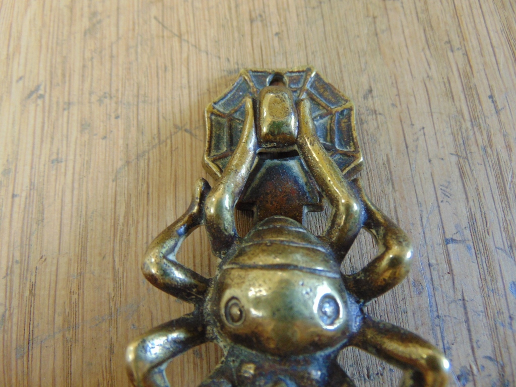Spider Door Knocker - D533-0518 - Antique Door knockers