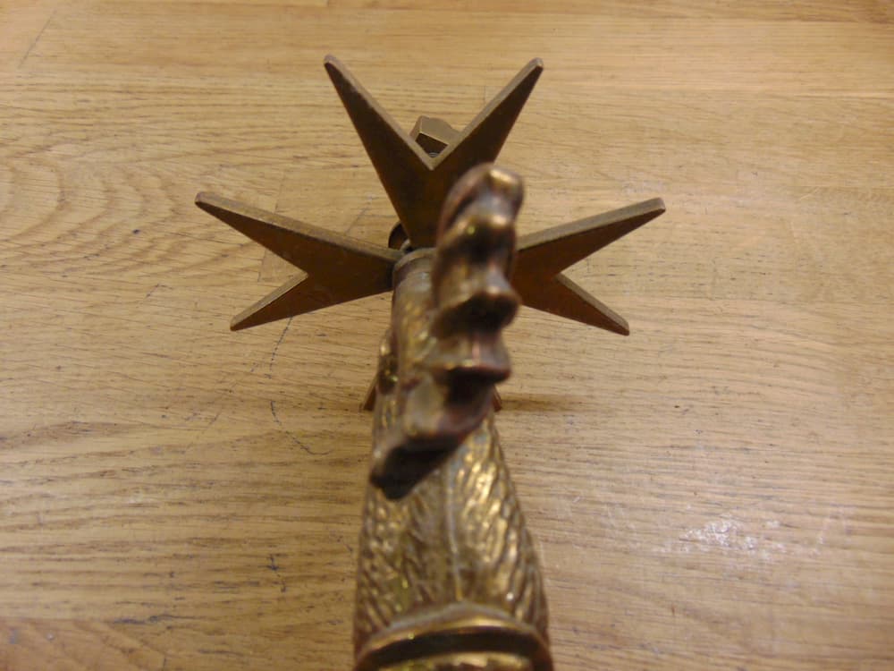 Maltese Fish Door Knocker D281L1120 Antique Door knockersAntique