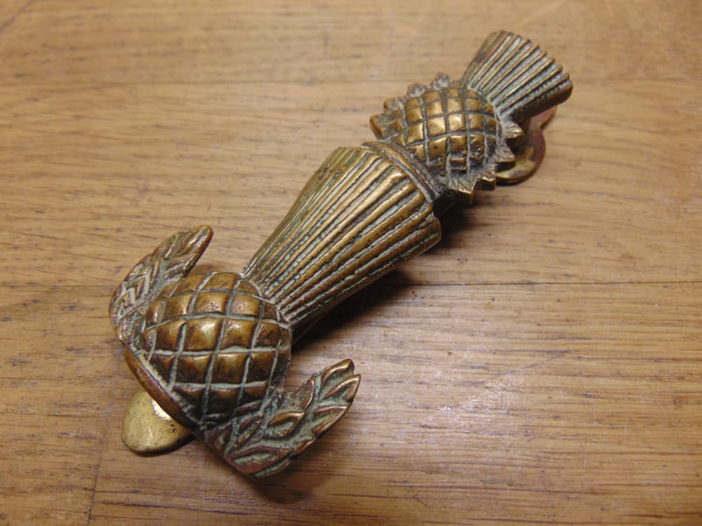 Scottish Thistle Door Knocker D0840421 Antique Door