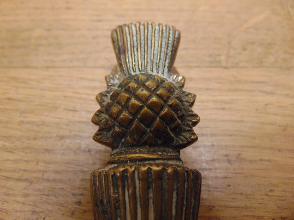 Scottish Thistle Door Knocker D0840421 Antique Door