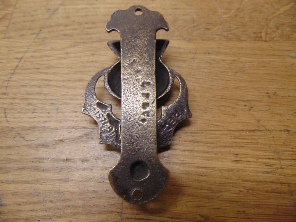 Scottish Thistle Door KnockerD1240521 Antique Door knockersAntique